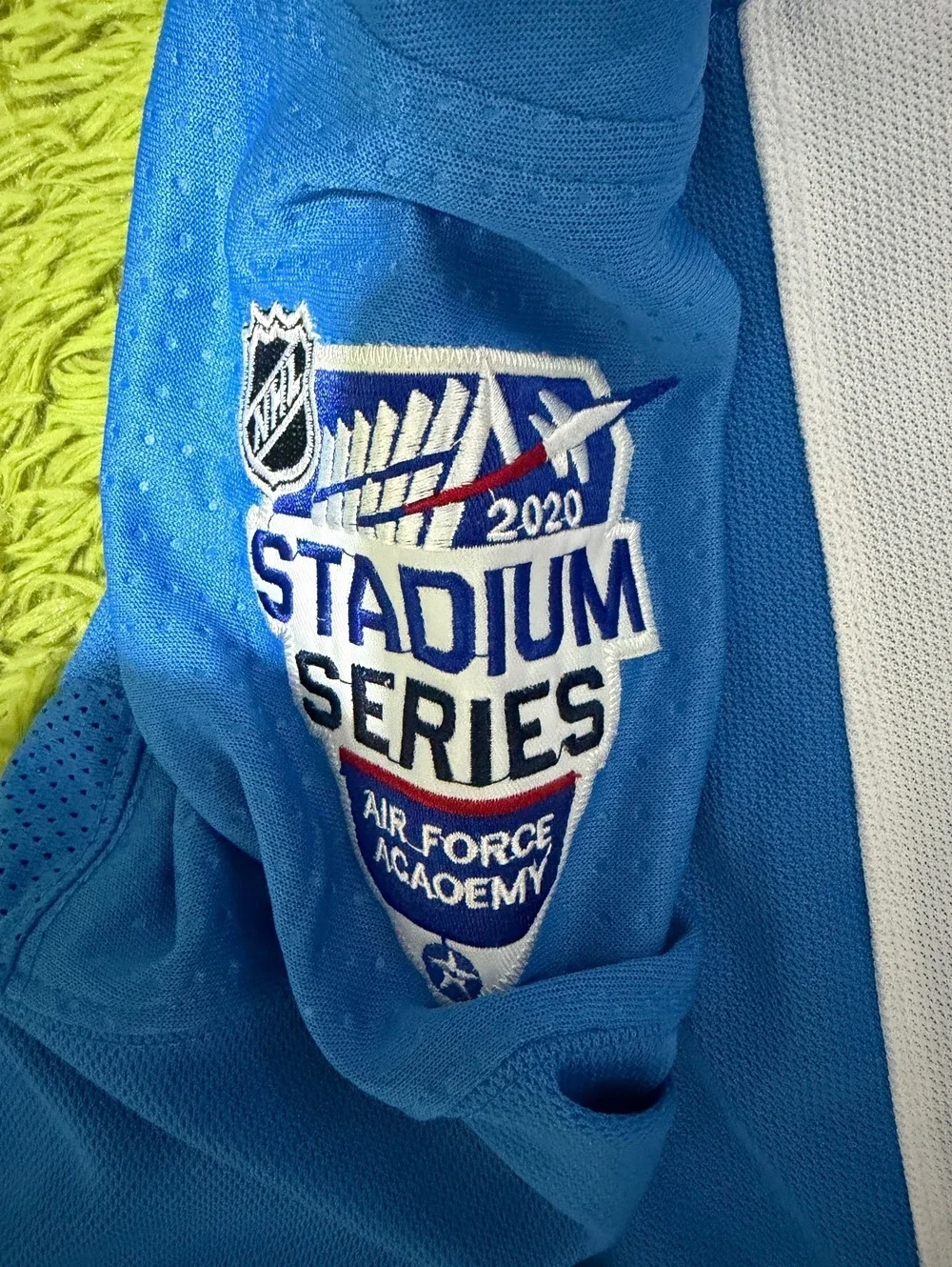 Adidas Colorado Avalanche 2020 NHL Stadium Series Landeskog #92 Jersey Size 52